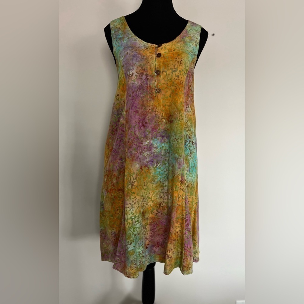 Bali Bliss Boho Mini Above The Knee Sundress
